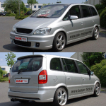 K.A.W. Tieferlegungsfedern für Opel Zafira A 1060-1760