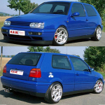 K.A.W. Tieferlegungsfedern für Volkswagen Golf 3 1080-6075