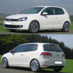 K.A.W. Tieferlegungsfedern für Volkswagen Golf 6 1080-9300